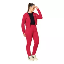 Conjunto Jaqueta E Calça Feminino 