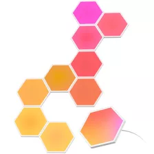 Kit Luz Rgb De Pared X10 Govee Glide Hexa Panel Modular F Color Blanco