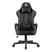 Cadeira Gamer Fortrek Vickers (preta) Cor Preto Material Do Estofamento Couro Sintético