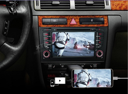 Android 10 Audi A6 1999-2005 Dvd Gps Wifi Bluetooth Radio Hd Foto 7