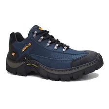 Bota Caterpillar Tenis Leve Coturno Couro Legitimo Promoção