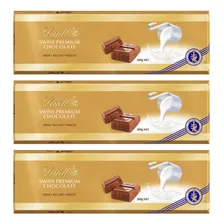 Lindt Gold Tableta 300 Gr. Origen Suizo Pack X3