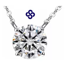 Colar 5 Quilates De Moissanite Brilhante