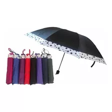 Sombrinha De Bolsa Grande 10 Varetas Guarda Chuva Reforçado Cor Vermelho