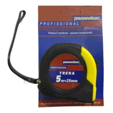 Trena Profissional Prismatec 05 M X 25mm - Durável E Precisa