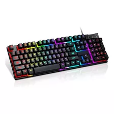 Teclado Gamer Mecânico Tomate Mte - M105