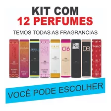 Kit Com 12 Perfumes Amakha Paris Original Promoção 