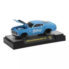 1969 Ford Mustang Boss R20 Ground Pounders M2 Machines 1/64