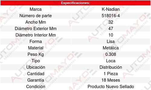 Polea Tensora Distribucion Lynx 4cil 1.9l 87 Al 92 8593032 Foto 3