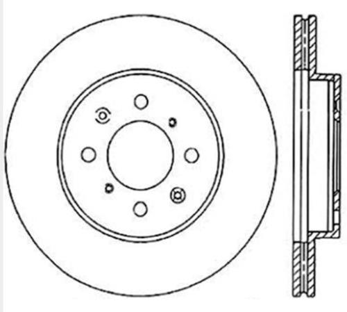 Disco De Freno Delantero Honda Insight 2010-2014 Aimco Foto 2