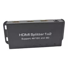 Splitter Hdmi Para Distribuir Imagen Y Sonido 3d 4k
