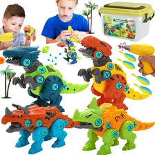 Juguetes Dinosaurio Niños Diy Montaje Con Taladro Electrico