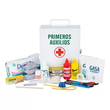 Botiquín De Metal Primeros Auxilios 35 Elementos Of Eversafe