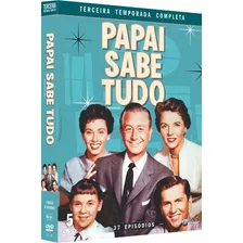 Box Dvd: Papai Sabe Tudo 3ª Temp Completa - Original Lacrado