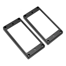 Set De 2 Marcos Planos De Pvc 6mm, Para Pastilla Humbucker.