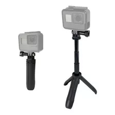 Mini Bastão De Mão Tripé Para Câmeras Gopro Hero Compactas