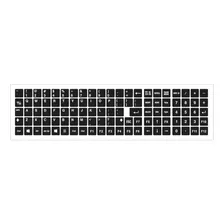 Sticker Etiqueta Teclado Ingles English Us Proteccion