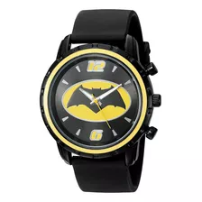 Dc Comics - Reloj Casual De Cuarzo Y Silicona Para Hombre, C