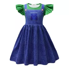 Vestido Bros Para Niñas Con Diseño De Princesa Vaquera, Colo