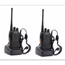 Radios Walkie Talkie Con Audifonos Con43 Kit De 2 Piezas