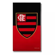 Toalha De Banho Time Flamengo Oficial 70x130cm Buettner