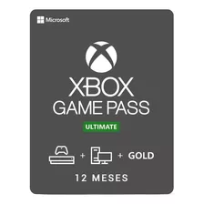 Xbox Game Pass Ultimate 12 Meses - 25 Dígitos Codigo