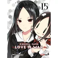 Manga Kaguya Sama Love Is War Tomo #15 Panini Argentina