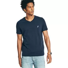 Playera Camiseta Nautica Cuello V Hombre Original