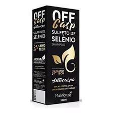 Shampoo Sulfeto De Selênio Anticaspa 100ml Multinature