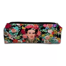 Estojo Escolar Porta Lápis Frida Kahlo 002 Neoprene