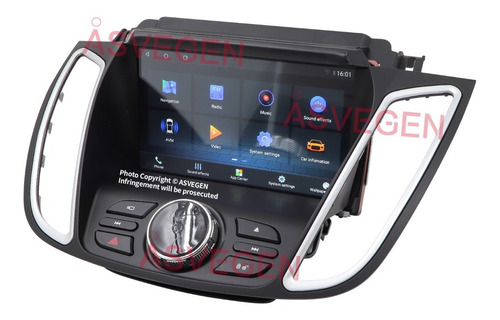 Qualcomm 4g Wifi Coche Estreo 4g+64g Para Ford Escape 2014 Foto 3