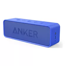 Bocina Anker Soundcore Bluethoot A Prueba De Agua Color Azul