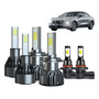 Kit De Faros Led 20000lm 80w H4 Luz Alta Y Baja For Vw Volkswagen CrossFox