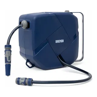 Kit Enrollador Manguera Automatico Pared Bremen 20mts 8700