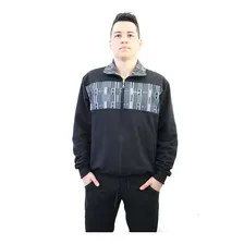 Blusa De Moletom Masculina E Feminina Com Ziper E Gola 