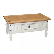 Mesa De Living Estilo Mexicano Rústica Ratona Madera