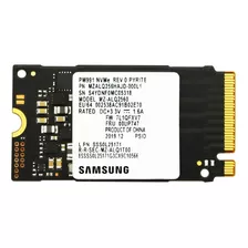 M.2 M2 Pcie Nvme Samsung 256gb 2242 Ssd De Estado Sólido De 256 Gb, Cor Preta