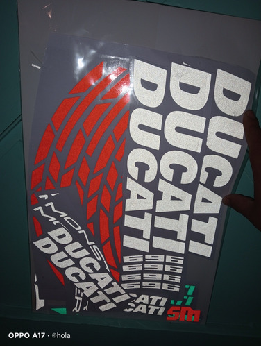 Stickers Reflejantes Para Rin Ducati Monster  Foto 3