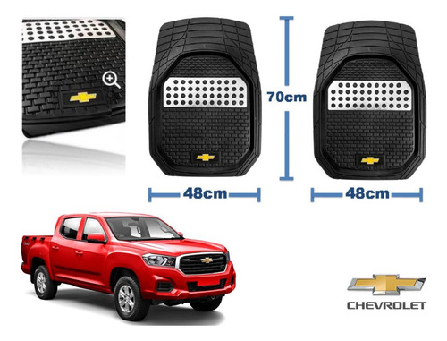 Tapetes 3d Logo Chevrolet + Cubre Volante S10 Max 23 A 25 Foto 4