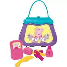 Peppa Pig Minha Bolsinha Com Acessórios E Celular - Elka