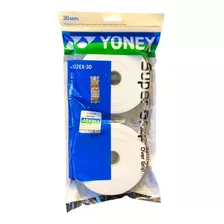 Overgrips Yonex Super Grap Rollo 30 Piezas Blanco