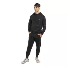 Sudadera Negro Con Capucha Arriba De La Montaña 3029 Hombre