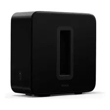 Sonos Subwoofer (gen 3) Wireless Para Graves Profundos Preto