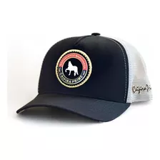 Bone Preto Country Sertanejo Caipira Prime Aba Curva Trucker