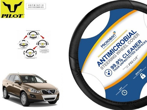 Funda Cubrevolante Negro Antimicrobial Volvo Xc60 2012 Foto 2