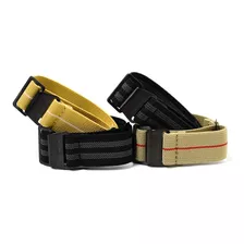 Parachute Nato Strap Elástica Black Pvd 20 Y 22mm