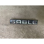 Emblema Sable Auto 2000-2003 Mercury Adherible Palabra