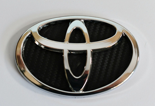 Emblema Toyota Insignia 10cm X 6,8cm Logotipo Cromada   Foto 2