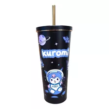 Vaso Termo Sanrio Hello Kitty Acero Inoxidable 800 Ml Color Vaso Kuromi Negro