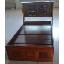 Cama Matrimonial De Madera Mesas Sillas De Madera 